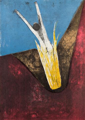 RUFINO TAMAYO Group of 4 color lithographs from Los Signos Existen.